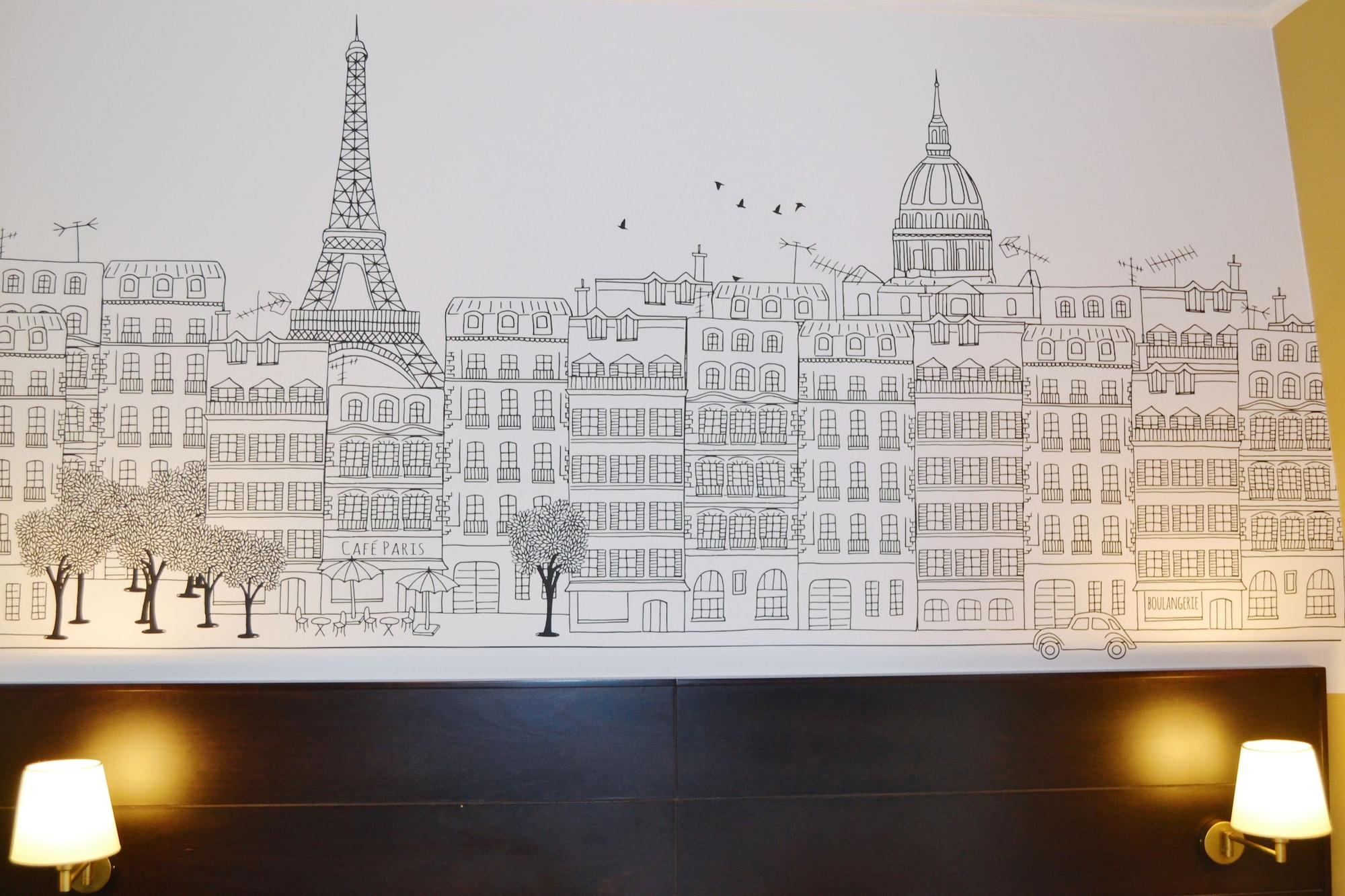 Hotel De L'Exposition - Tour Eiffel Париж Экстерьер фото